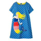 Toddler Dresses for Girls Clothes 2019 Brand Cotton Casual Princess Dress Unicorn Kids Dresses Children Clothing Baby Girl Dress