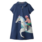 Toddler Dresses for Girls Clothes 2019 Brand Cotton Casual Princess Dress Unicorn Kids Dresses Children Clothing Baby Girl Dress