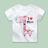 Girls T shirt Print Cartoon Kids Clothing New 2019 Summer Fashion Children Girl Short Sleeve Cotton T shirts For Boys