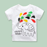 Girls T shirt Print Cartoon Kids Clothing New 2019 Summer Fashion Children Girl Short Sleeve Cotton T shirts For Boys
