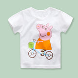 Girls T shirt Print Cartoon Kids Clothing New 2019 Summer Fashion Children Girl Short Sleeve Cotton T shirts For Boys