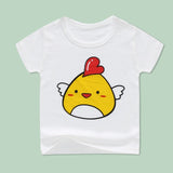 Girls T shirt Print Cartoon Kids Clothing New 2019 Summer Fashion Children Girl Short Sleeve Cotton T shirts For Boys