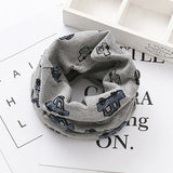 Fashion Cotton Baby Boys Scarf Autumn Winter Boys O Ring Scarf Kids Collar Bibs Children Neckerchief Scarves Baby Boy Stuff