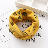 Fashion Cotton Baby Boys Scarf Autumn Winter Boys O Ring Scarf Kids Collar Bibs Children Neckerchief Scarves Baby Boy Stuff