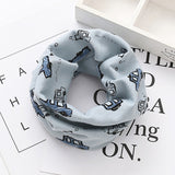Fashion Cotton Baby Boys Scarf Autumn Winter Boys O Ring Scarf Kids Collar Bibs Children Neckerchief Scarves Baby Boy Stuff