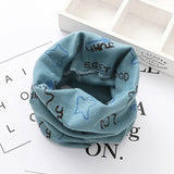 Fashion Cotton Baby Boys Scarf Autumn Winter Boys O Ring Scarf Kids Collar Bibs Children Neckerchief Scarves Baby Boy Stuff
