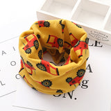 Fashion Cotton Baby Boys Scarf Autumn Winter Boys O Ring Scarf Kids Collar Bibs Children Neckerchief Scarves Baby Boy Stuff