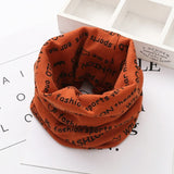 Fashion Cotton Baby Boys Scarf Autumn Winter Boys O Ring Scarf Kids Collar Bibs Children Neckerchief Scarves Baby Boy Stuff