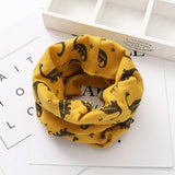 Fashion Cotton Baby Boys Scarf Autumn Winter Boys O Ring Scarf Kids Collar Bibs Children Neckerchief Scarves Baby Boy Stuff