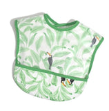 Cartoon Baby Bibs Apron Adjustable Burp Cloths Feeding with Long Sleeves Baby Accessories Stuff Cute Animals bavoir toddler kids