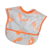 Cartoon Baby Bibs Apron Adjustable Burp Cloths Feeding with Long Sleeves Baby Accessories Stuff Cute Animals bavoir toddler kids