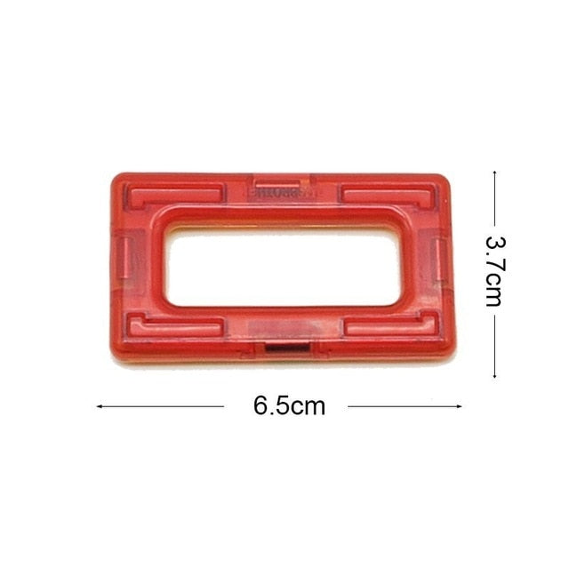 1Pcs Big Size Magnetic Blocks DIY building Single Bricks Part Accessory Construction Magnet Designer Educational Toys For Kids