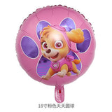 Hot Paw Patrol Birthday Decoration Figure Toys Puppy Patrol Balloon Toys Party Room Decor Chase Marshall Ballon Kids Girls Toy