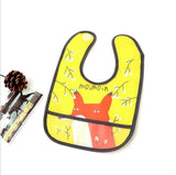 Cartoon Baby Bibs Apron Adjustable Burp Cloths Feeding with Long Sleeves Baby Accessories Stuff Cute Animals bavoir toddler kids