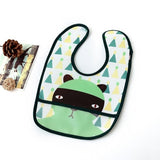 Cartoon Baby Bibs Apron Adjustable Burp Cloths Feeding with Long Sleeves Baby Accessories Stuff Cute Animals bavoir toddler kids