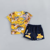 Hot Baby Boys Clothing Sets Brand Cartoon Bear Children Summer Boys Girl Clothes Kids Set Cotton T-shit + Short Pants