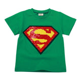 Baby Boys Girls Dinosaur T Shirt Captain America Summer Letters Tops Toddler Kids Spider Man Shield Tees Unicorn Casual Clothing