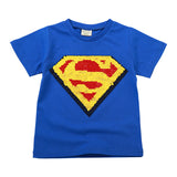 Baby Boys Girls Dinosaur T Shirt Captain America Summer Letters Tops Toddler Kids Spider Man Shield Tees Unicorn Casual Clothing