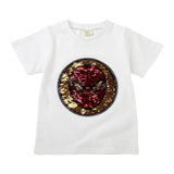 Baby Boys Girls Dinosaur T Shirt Captain America Summer Letters Tops Toddler Kids Spider Man Shield Tees Unicorn Casual Clothing