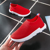 Kids Sneakers Running Children Shoes Breathable Knit Socks Sneakers Outdoors Soft Casual Shoe Boys Girl Kids Sneakers