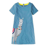 Toddler Dresses for Girls Clothes 2019 Brand Cotton Casual Princess Dress Unicorn Kids Dresses Children Clothing Baby Girl Dress